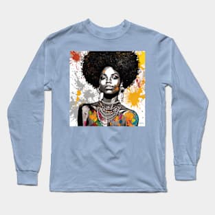 Portrait 6 Long Sleeve T-Shirt